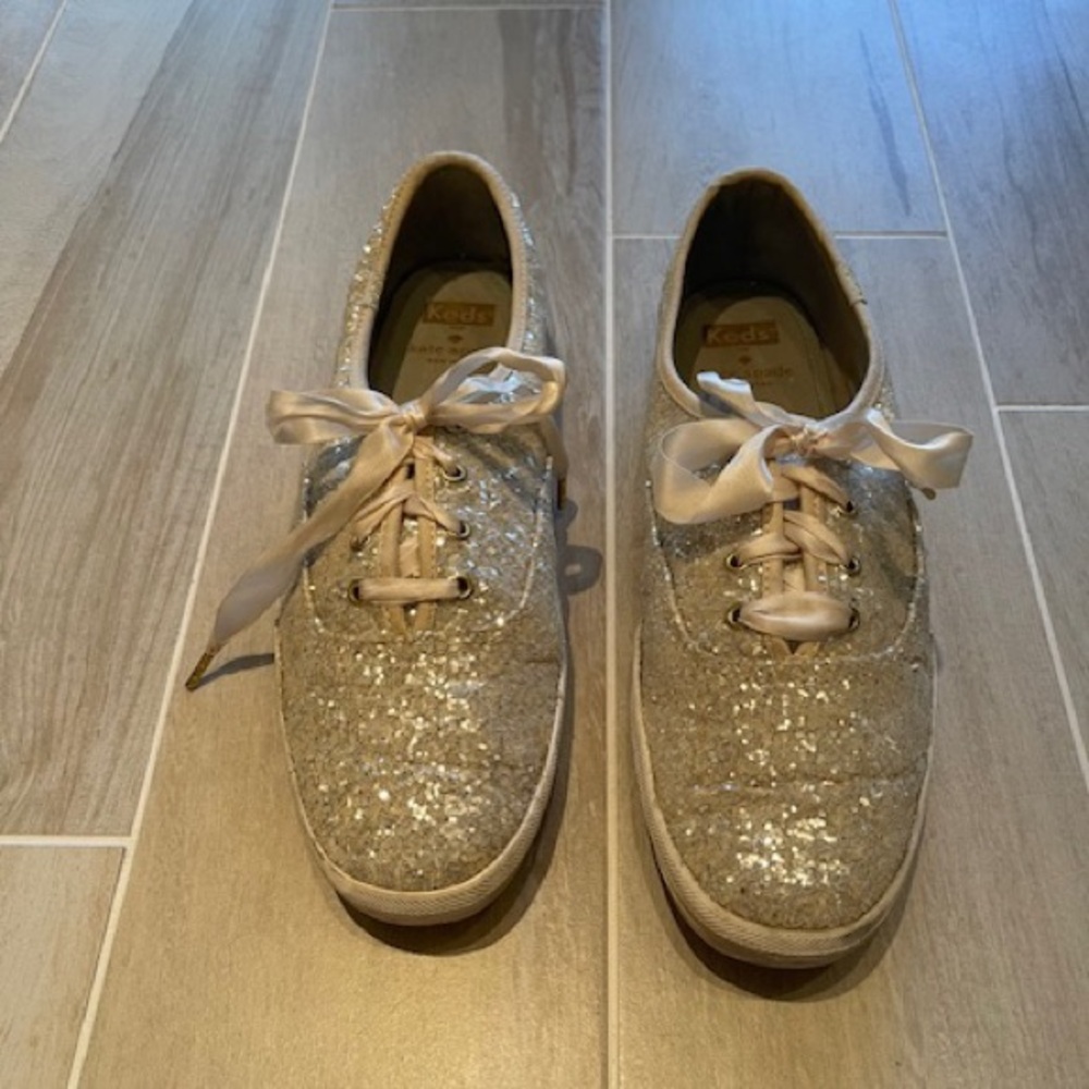 Kate Spade Glitter Keds